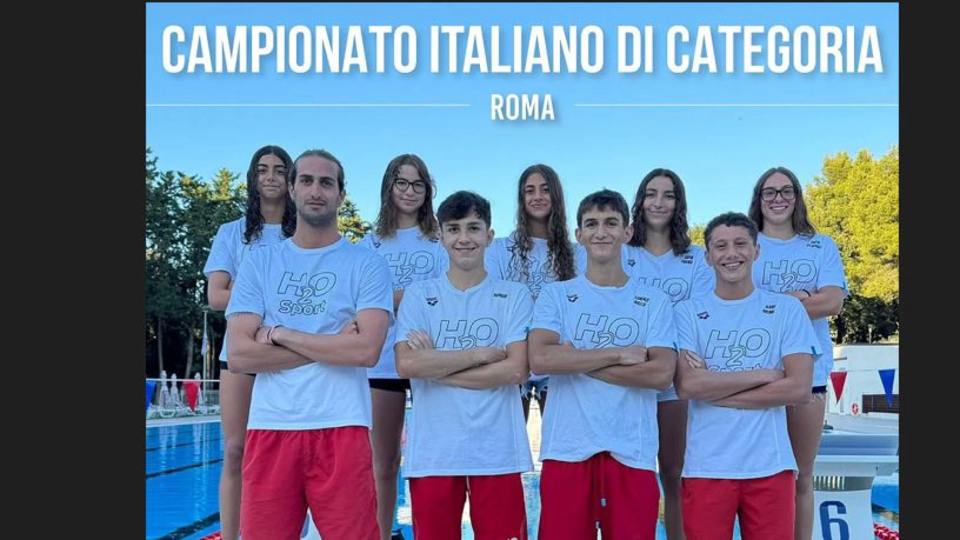 Nuoto: H20 Sport da applausi ai tricolori di Roma.